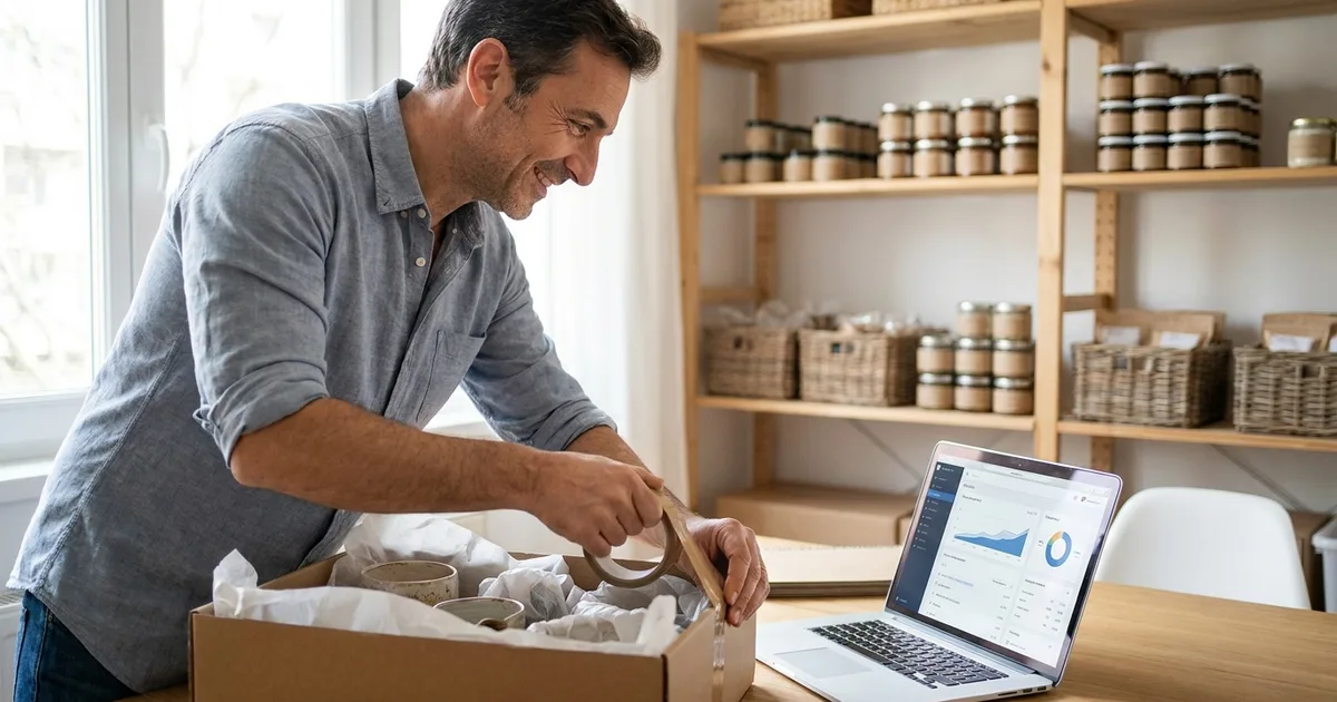 Come funziona un ecommerce, dal clic al pacco a casa